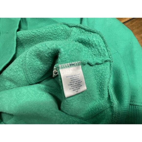 VINEYARD VINES WOMANS VINTAGE WHALE FLEECE 1/4 ZIP SHEP SWEATER SIZE LARGE - Picture 5 of 11